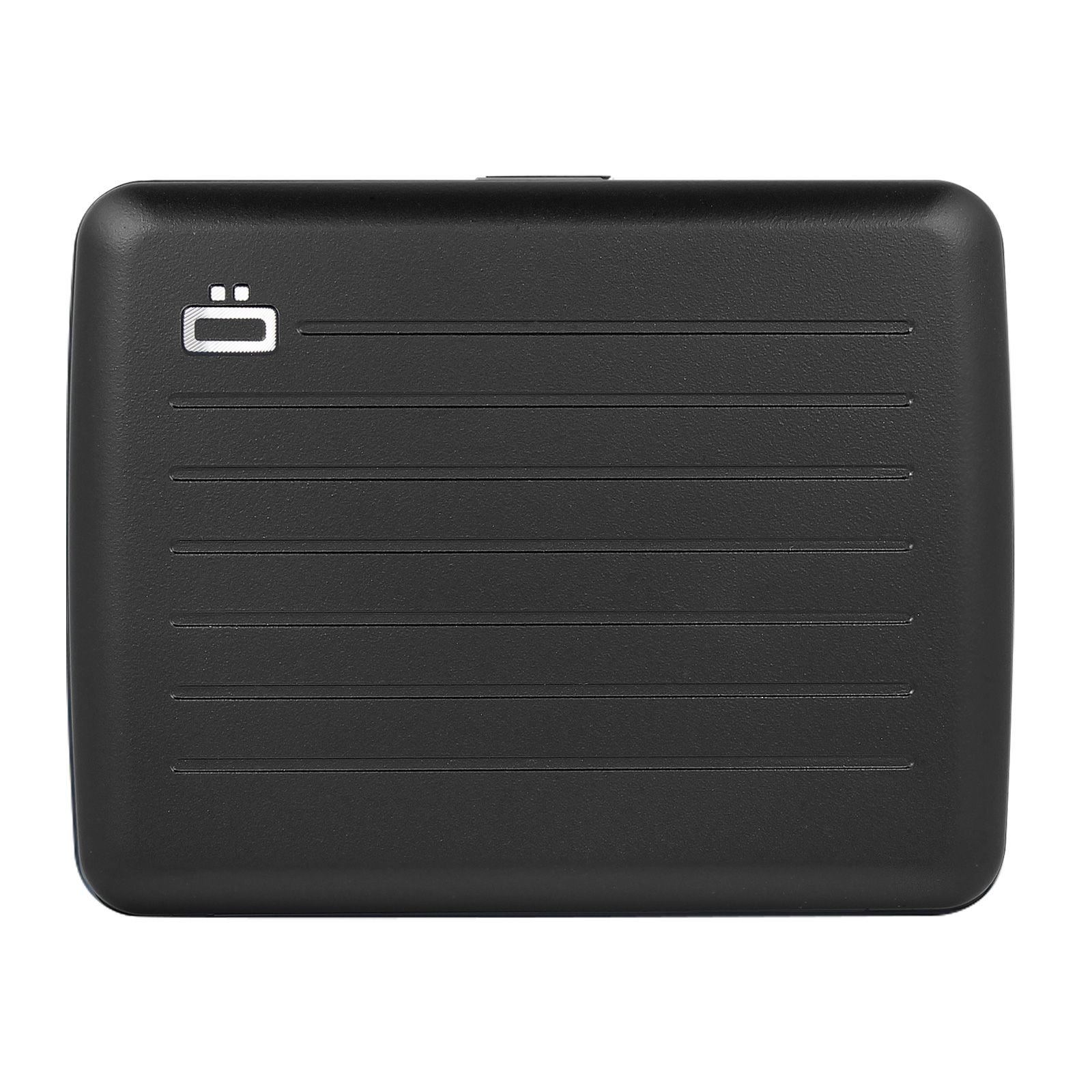 OGON Aluminum Wallet Smart Case V2.0 Large - Matt Black